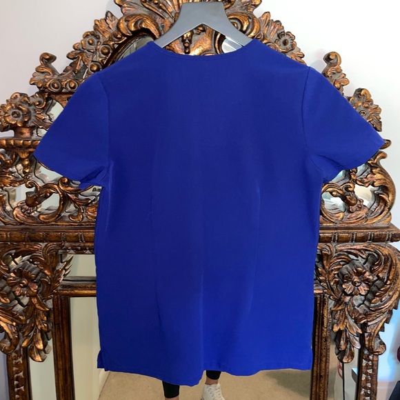 FIGS Casma scrub top in Deep Royal blue XXS - Picture 4 of 5